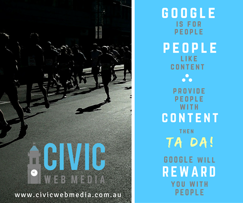 Content is good for Google