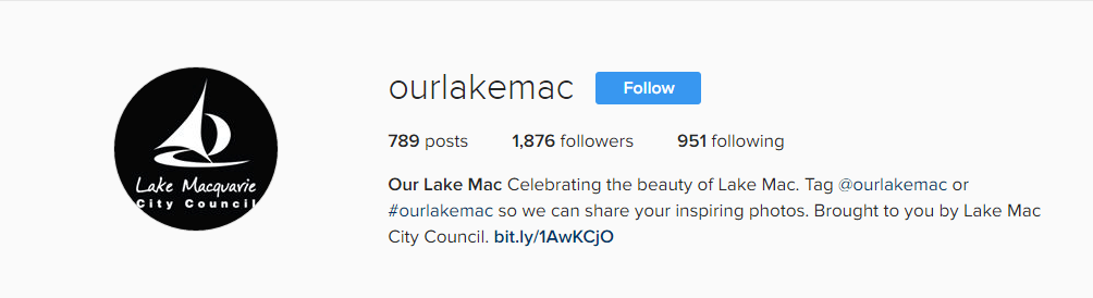 Lake Macquarie Council Instagram
